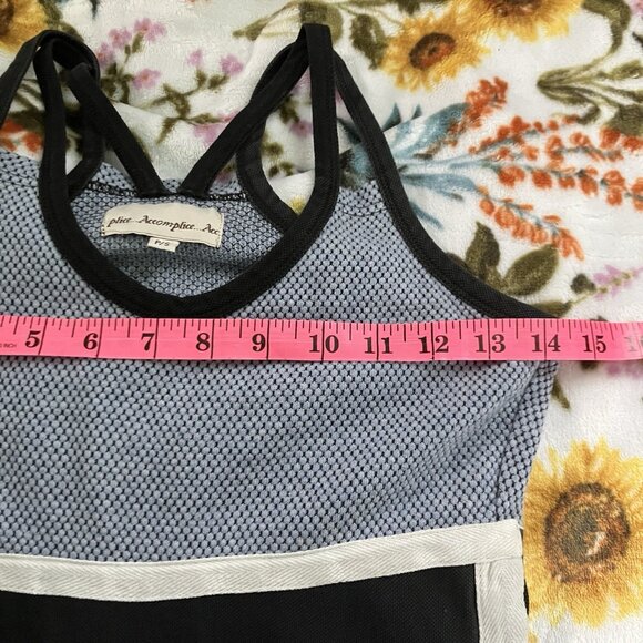 Black and Gray Maxi Dress - Picture 7 of 7